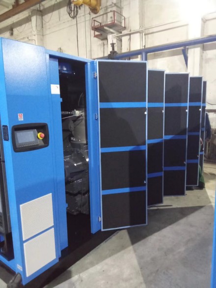 VSD screw air compressors