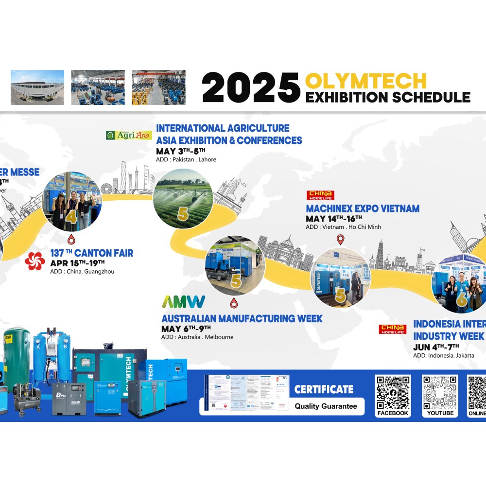 2025 Olymtech Compressor Exhibition Schedule